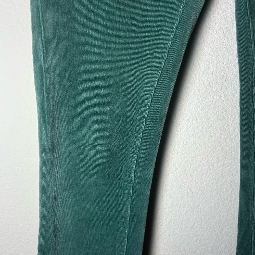 Pilcro Size 26 Corduroy High Rise Skinny Jeans Forest Green by Anthropology - Picture 4 of 14